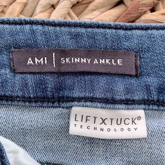 NYDJ Tiered Hem Ami Skinny Ankle Jean - Picture 11 of 13